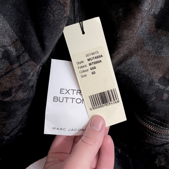 RARE NWT Marc Jacobs Gibo Co Spa Italy Camo Jacket - Picture 4 of 6